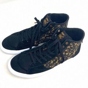 VANS Lizzie Tortoise Sneakers Dark Brown Suede Canvas VN0A4BX1YI5 Men Skate Shoe